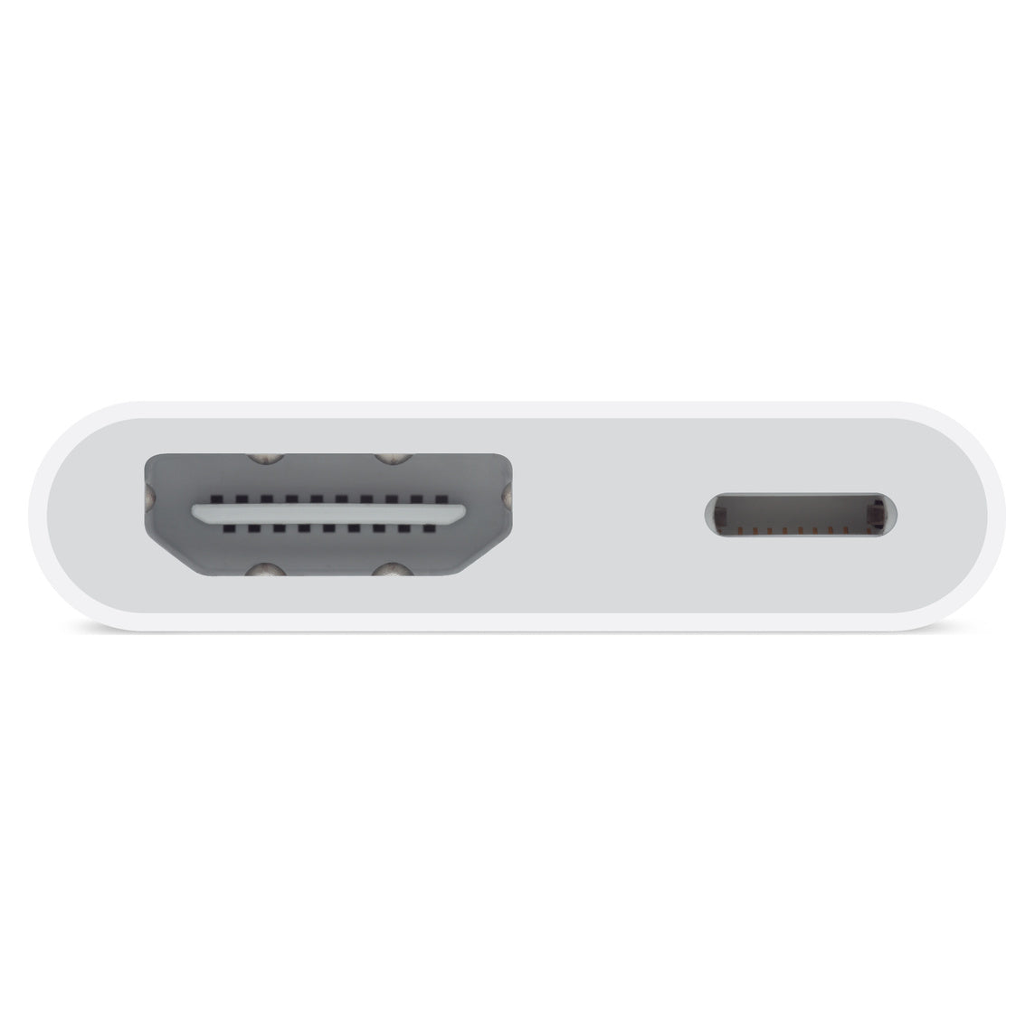 Apple Lightning Digital AV Adapter with HDMI and Lightning ports for connecting devices