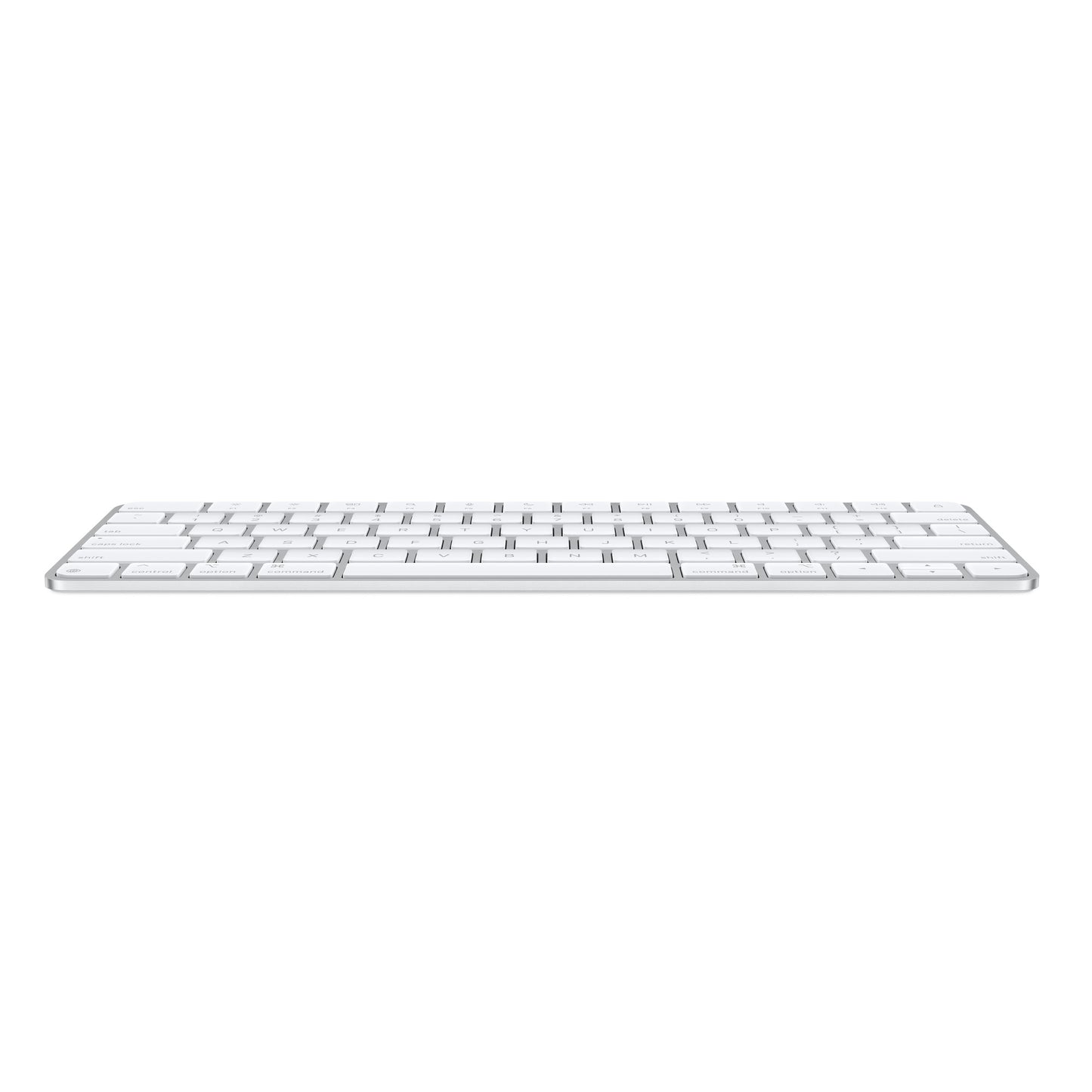 Apple Magic Keyboard USB-C with sleek slim design and white keys for desktop use