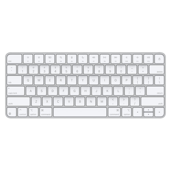 Apple Magic Keyboard USB-C with slim profile and white keys for efficient typing