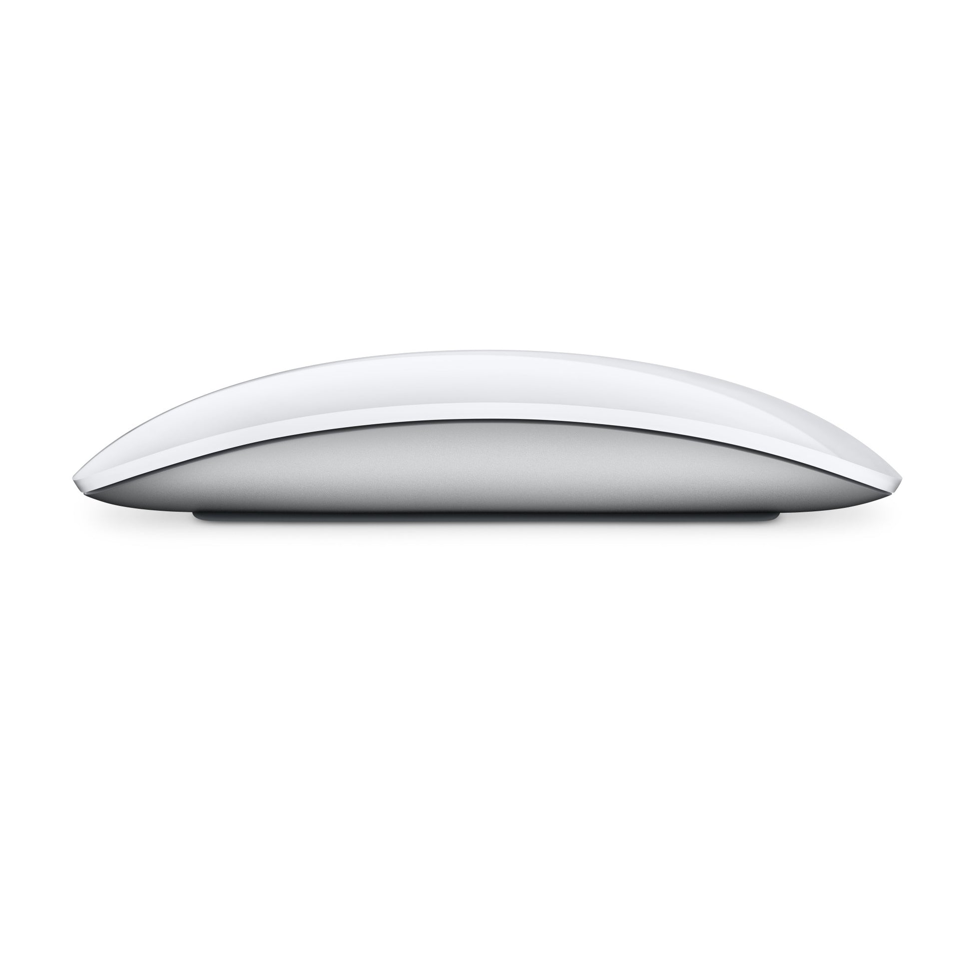Apple USB-C Magic Mouse with sleek white and silver curved design for smooth navigation
