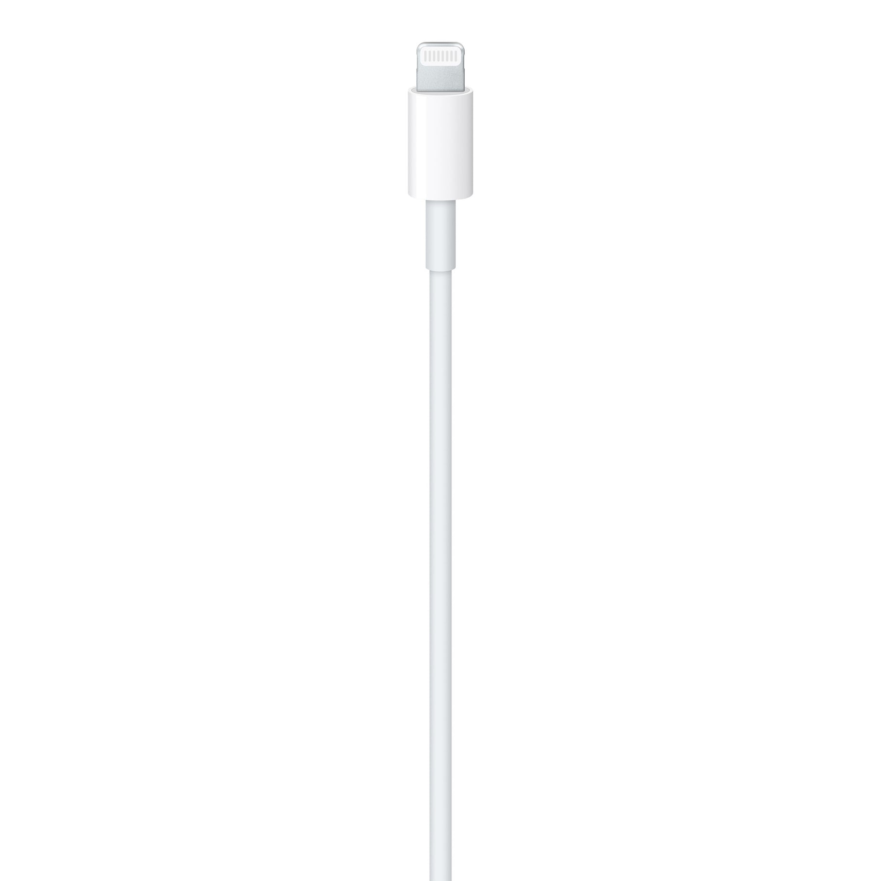 Apple USB-C to Lightning cable in white for fast charging and syncing Apple devices