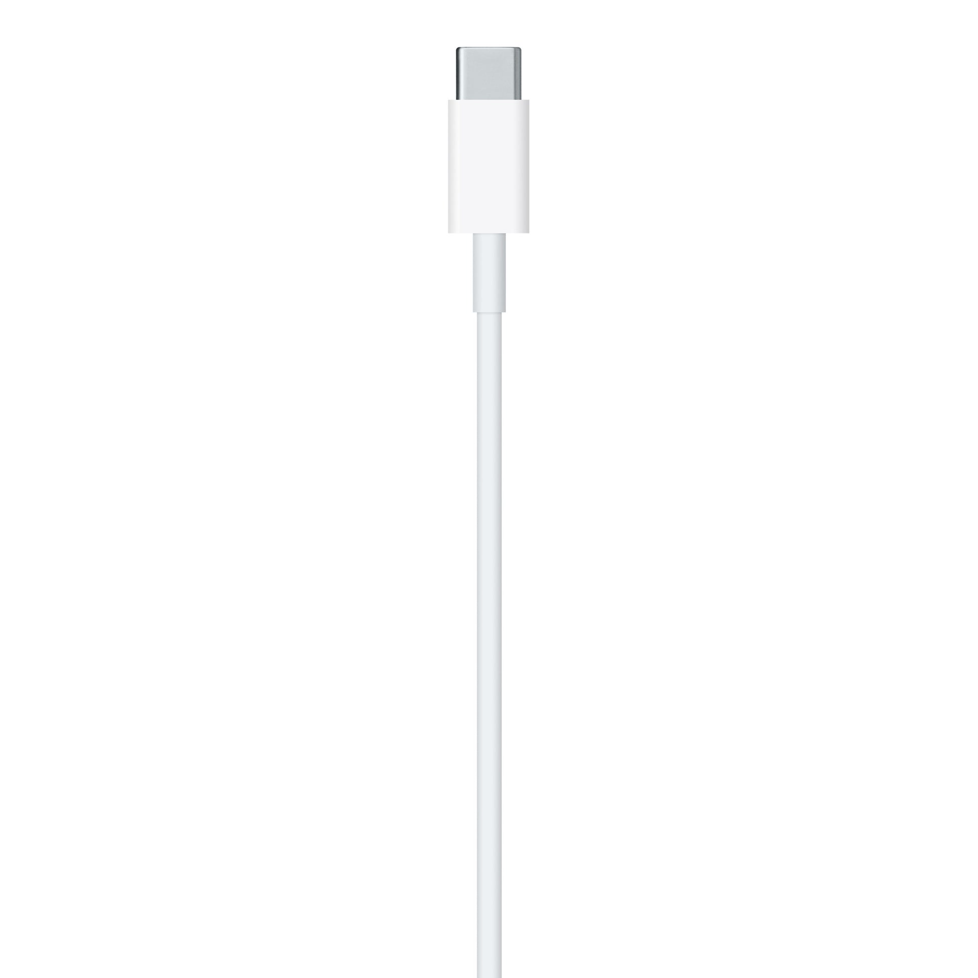 Apple USB-C to Lightning cable in white for fast charging and data transfer