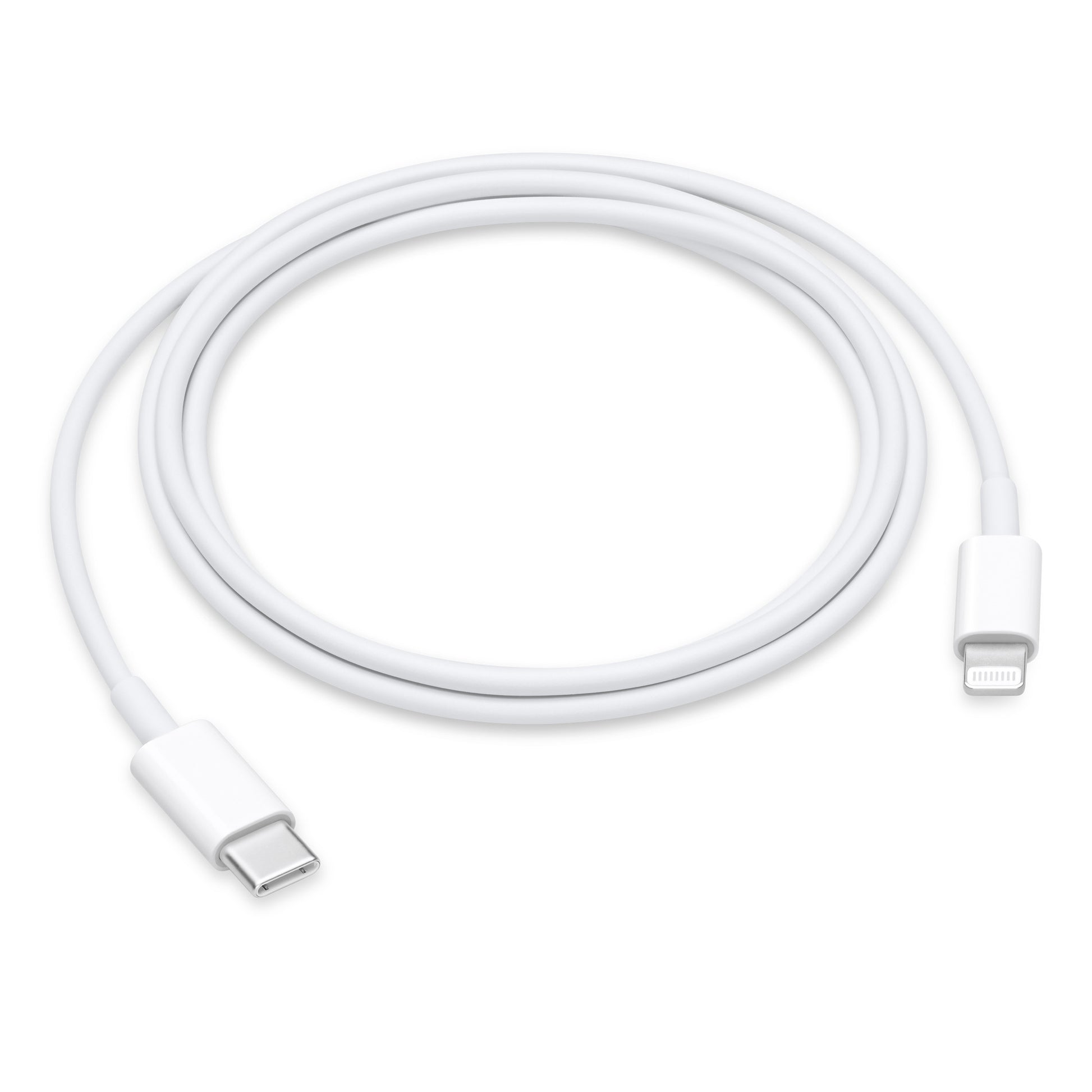 Apple USB-C to Lightning cable in white for charging and syncing Apple devices