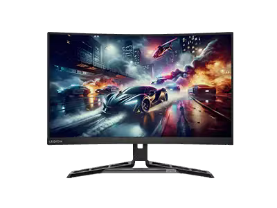 Lenovo Legion R27QC-3027 27" QHD VA Gaming Monitor (67C6GAC2IN) – 180Hz Refresh Rate, 1ms Response, AMD FreeSync Premium