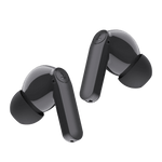 boAt Airdopes 138 Pro wireless earbuds in black with ergonomic design and in-ear silicone tips