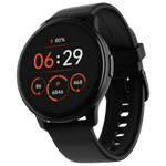 boAt Lunar Call smartwatch with round black dial and fitness tracking display