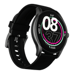 boAt Primia Ace smartwatch with black round dial and fitness tracking display