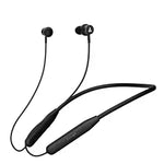 boAt Rockerz 109 wireless neckband Bluetooth earphones with black sweat resistant design