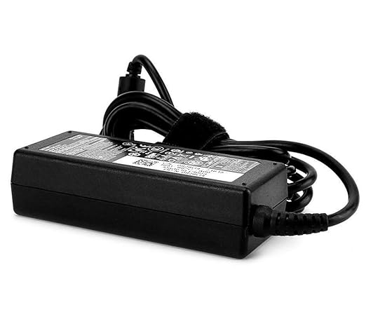 Dell 65W laptop charger black adapter with power cable for Dell laptops