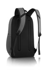 Back view of Dell EcoLoop Urban Backpack showing padded straps and breathable back panel