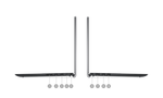 Side profile view of Dell Vostro 3520 laptop with i3 processor showing multiple ports on both sides