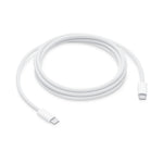 Apple 240W USB-C charging cable in white with USB-C connectors on both ends