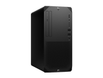 HP Z2 G9 Tower Desktop PC in black with multiple front ports and optical drives