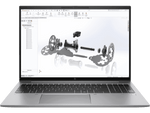 HP ZBook Firefly 16 G11 laptop with 16 inch display showing 3D mechanical design software