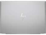 Closed silver HP ZBook Firefly 16 G11 laptop showing metallic HP logo on the top cover