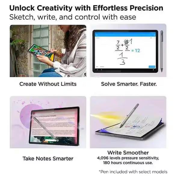 Lenovo Tab with Pen 8GB RAM 256GB Storage (ZAFM0706IN)