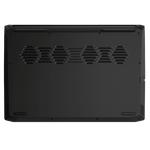Bottom view of Lenovo Ideapad Gaming 3 laptop showing ventilation grills and cooling vents