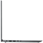 Side profile of Lenovo Ideapad Slim 1 laptop showing slim design and multiple ports