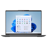 Lenovo Ideapad Slim 5i laptop with slim bezel display showing Windows 11 home screen