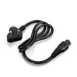 Lenovo Slim 135W AC Adapter power cable with three-prong plug and connector on black background