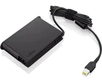 Lenovo Slim 135W AC Adapter with compact black design and attached power cable