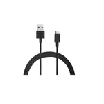 Redmi MI USB to Micro USB cable in black for fast charging and data transfer