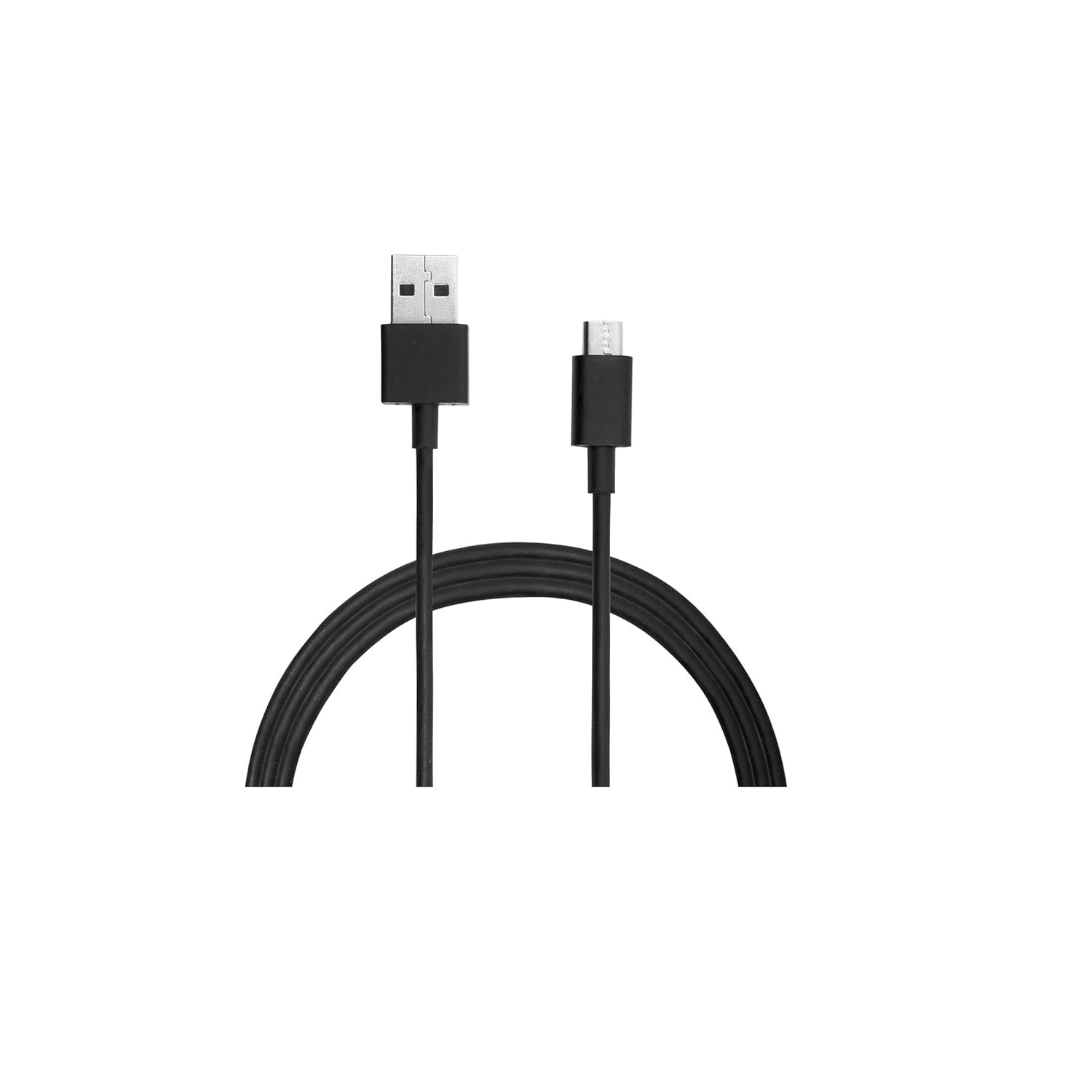 Redmi MI USB to Micro USB cable in black for fast charging and data transfer