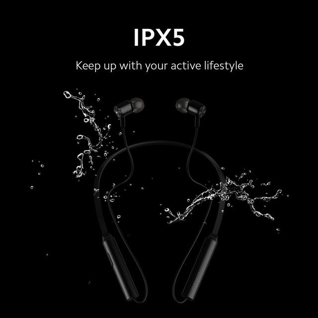 Redmi Sonic Bass 2 neckband earphones with IPX5 water resistance for active lifestyle
