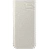 Samsung 10000mAh power bank in slim white design with compact portable charging