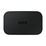 Samsung 15W fast charger black compact USB Type-C charging adapter for Samsung devices