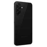 Samsung Galaxy A26 5G unlocked black phone showing rear triple camera and sleek design