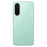 Samsung Galaxy A26 5G unlocked phone in mint green with triple rear camera setup