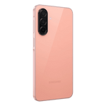 Samsung Galaxy A26 5G unlocked pink smartphone showing rear triple camera design
