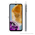 Samsung Galaxy M15 5G phone with 6.5-inch FHD+ Super AMOLED display and slim side profile