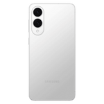 Samsung Galaxy S25 Edge 5G phone with white back and dual camera lenses