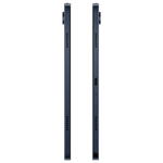 Side view of Samsung Galaxy Tab A9 Plus tablet showing slim design and speaker grills