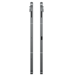 Side profile view of Samsung Galaxy Tab S10 FE Plus showing slim design and camera bump