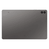 Back view of Samsung Galaxy Tab S9 FE Plus tablet in gray with dual camera lenses