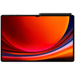 Samsung Galaxy Tab S9 Ultra Wi-Fi tablet with vibrant display and stylus on top