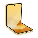Samsung Galaxy Z Flip6 5G yellow foldable smartphone with sleek design and vibrant display
