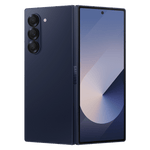 Samsung Galaxy Z Fold6 5G unfolded phone showing front display and triple rear cameras