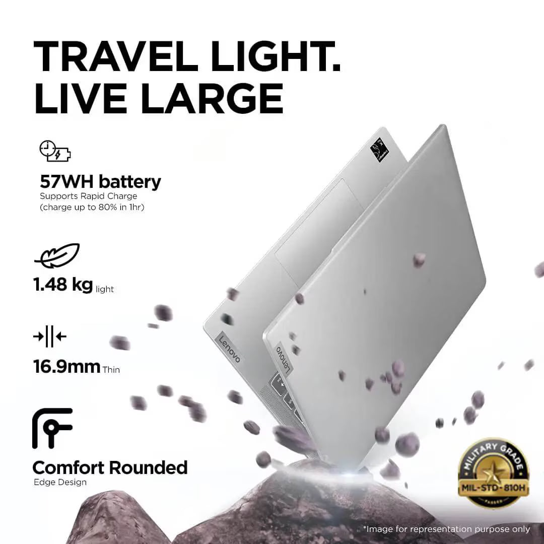 Lenovo Snapdragon X Plus Laptop (83HL0035IN) 16GB RAM 1TB SSD 14″ FHD