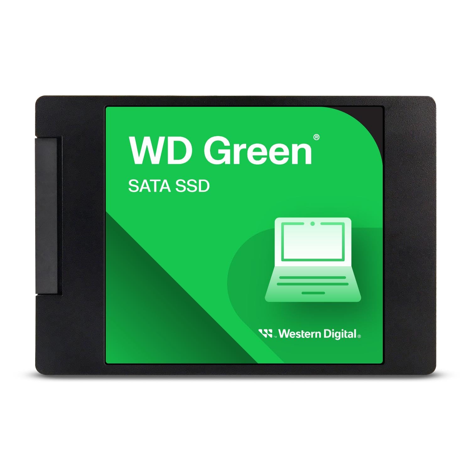 Western Digital WD Green SSD SATA laptop accessory with green label for storage upgrade