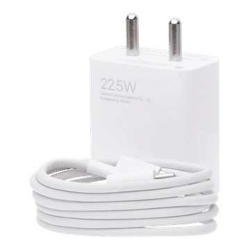 Redmi Mi Accessories Xiaomi 22.5W fast charger white wall adapter with charging cable