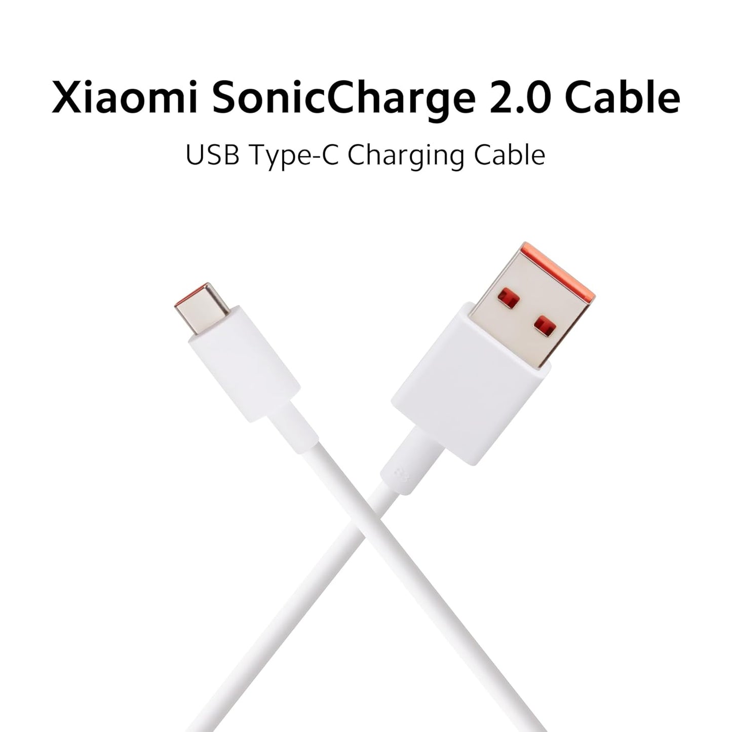 Redmi Mi 33W fast charging cable USB Type-C white charging cable for Xiaomi devices