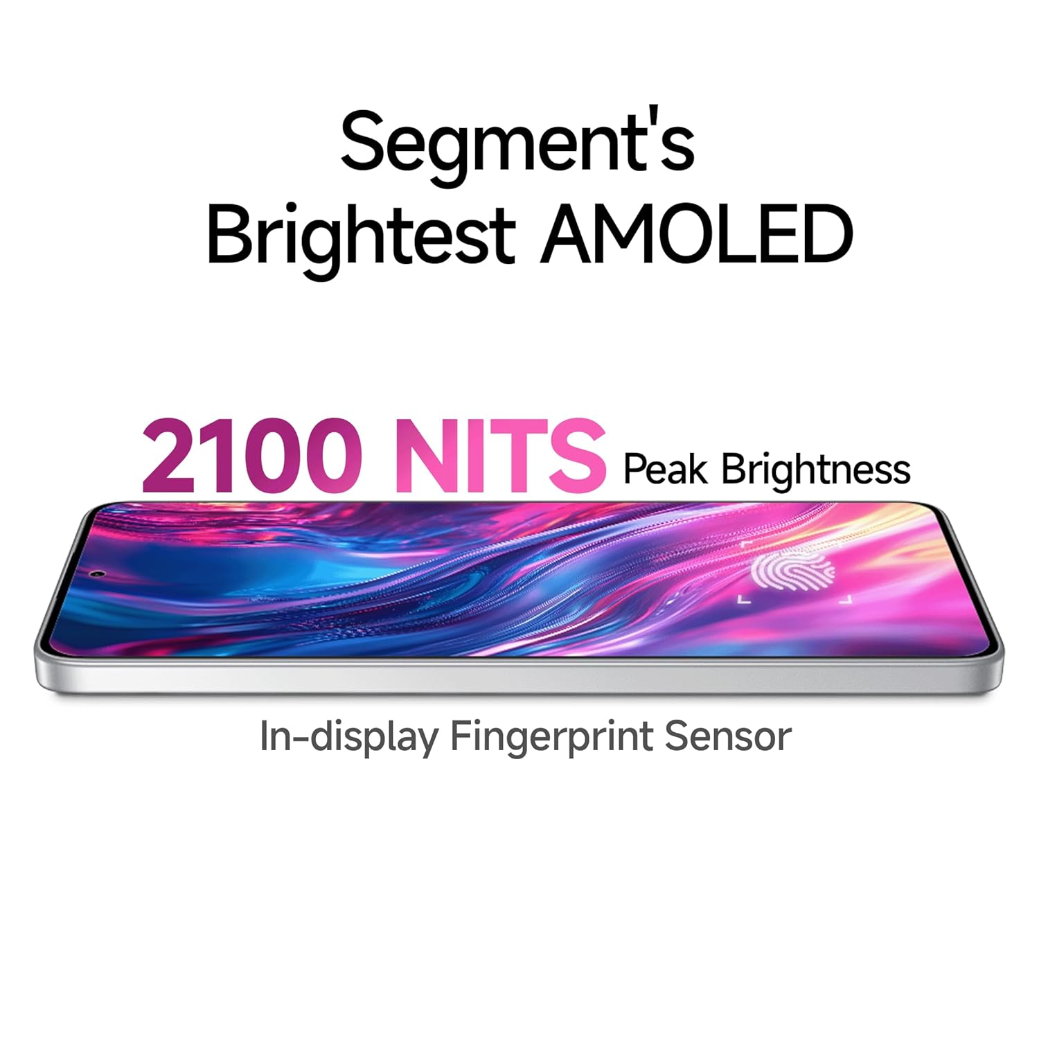 Redmi Note 14 5G smartphone with brightest AMOLED display and 2100 nits peak brightness