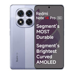 Redmi Note 14 Pro 5G smartphone in silver with triple camera and curved AMOLED display