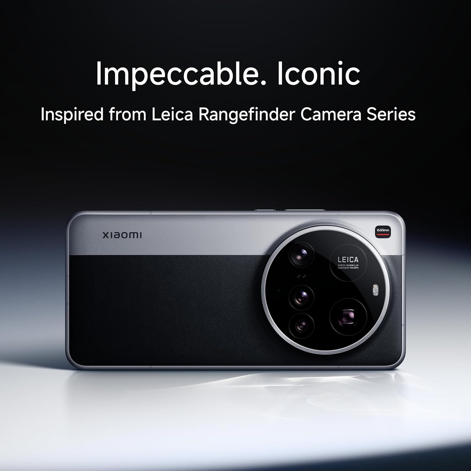 Xiaomi 15 Ultra 5G smartphone by Redmi with Leica-inspired camera design in sleek black and silver finish